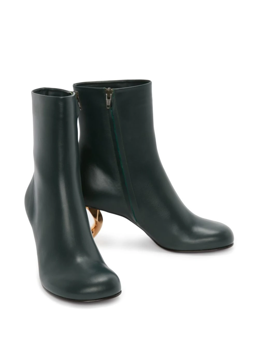 Femme JW Anderson Bottes Chain En Cuir 4 Femme JW Anderson Bottes Chain En Cuir – Image 2