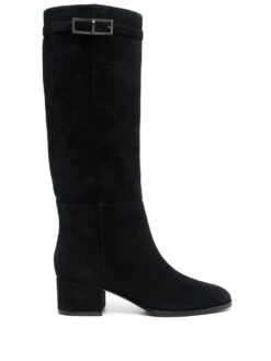 Femme Sergio Rossi Bottes En Cuir De Veau