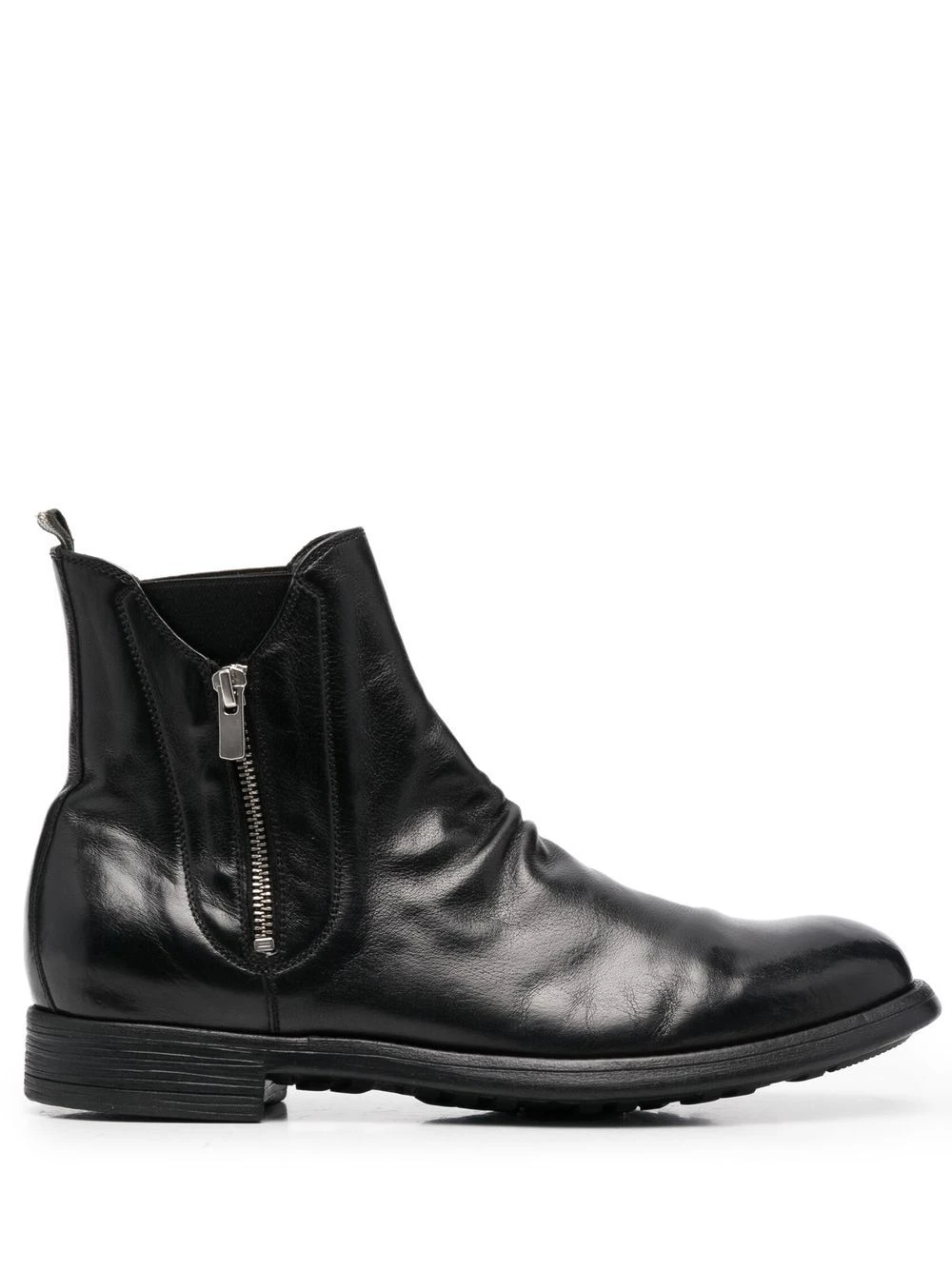 Homme Officine Creative Bottes En Cuir à Fermeture Zippée 3 Homme Officine Creative Bottes En Cuir à Fermeture Zippée