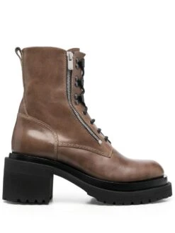 Femme Officine Creative Bottes Fiore 70 Mm Ă Lacets