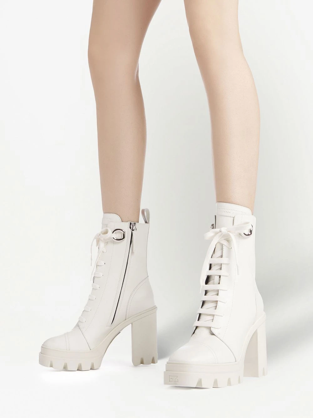 Femme Giuseppe Zanotti Bottes Cubalibre En Cuir 6 Femme Giuseppe Zanotti Bottes Cubalibre En Cuir – Image 4