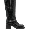Femme Officine Creative Bottes En Cuir épais 70 Mm -Salvatore Ferragauio Magasin 18425021 39912780 1000