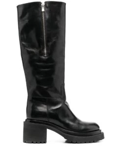 Femme Officine Creative Bottes En Cuir épais 70 Mm