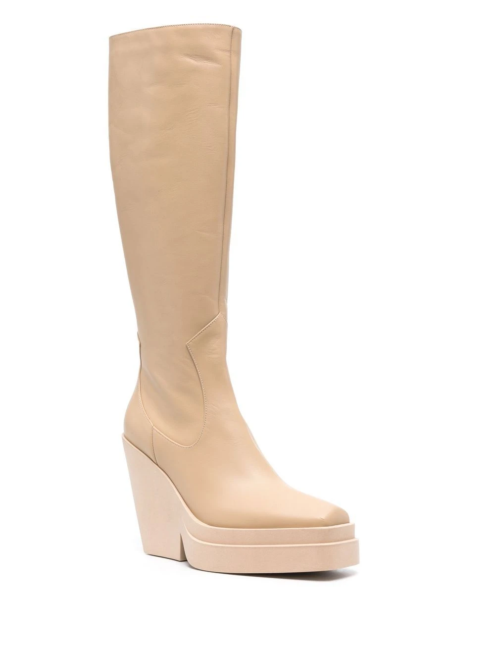 Femme GIABORGHINI Bottes à Bout Carré 125 Mm 4 Femme GIABORGHINI Bottes à Bout Carré 125 Mm – Image 2