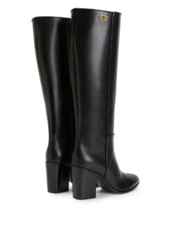Femme Giuseppe Zanotti Bottes Jane En Cuir -Salvatore Ferragauio Magasin 18464840 39775785 1000
