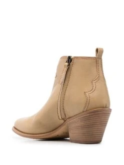 Femme Sartore Bottes En Cuir à Bout Pointu -Salvatore Ferragauio Magasin 18470674 39799062 1000