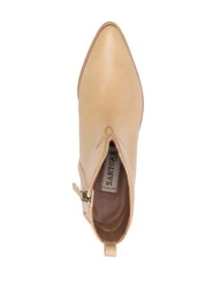 Femme Sartore Bottes En Cuir à Bout Pointu -Salvatore Ferragauio Magasin 18470674 39799065 1000