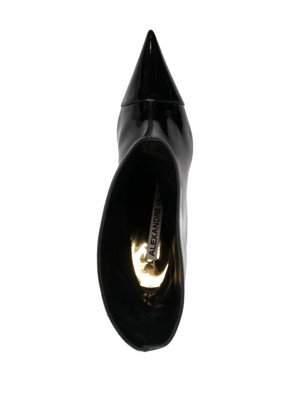 Femme Alexandre Vauthier Bottes En Cuir Verni à Bout Pointu 6 Femme Alexandre Vauthier Bottes En Cuir Verni à Bout Pointu – Image 4