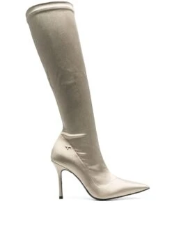 Femme Just Cavalli Bottes En Satin 100 Mm
