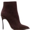 Femme Casadei Bottes En Daim à Bout Pointu 1 Femme Casadei Bottes En Daim à Bout Pointu -Salvatore Ferragauio Magasin 18516911 39980574 1000