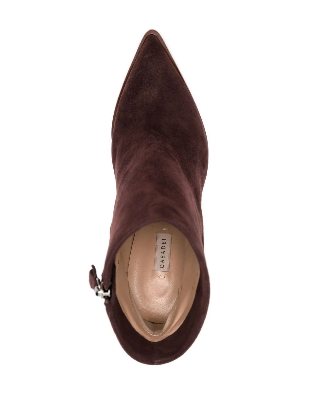 Femme Casadei Bottes En Daim à Bout Pointu 6 Femme Casadei Bottes En Daim à Bout Pointu – Image 4