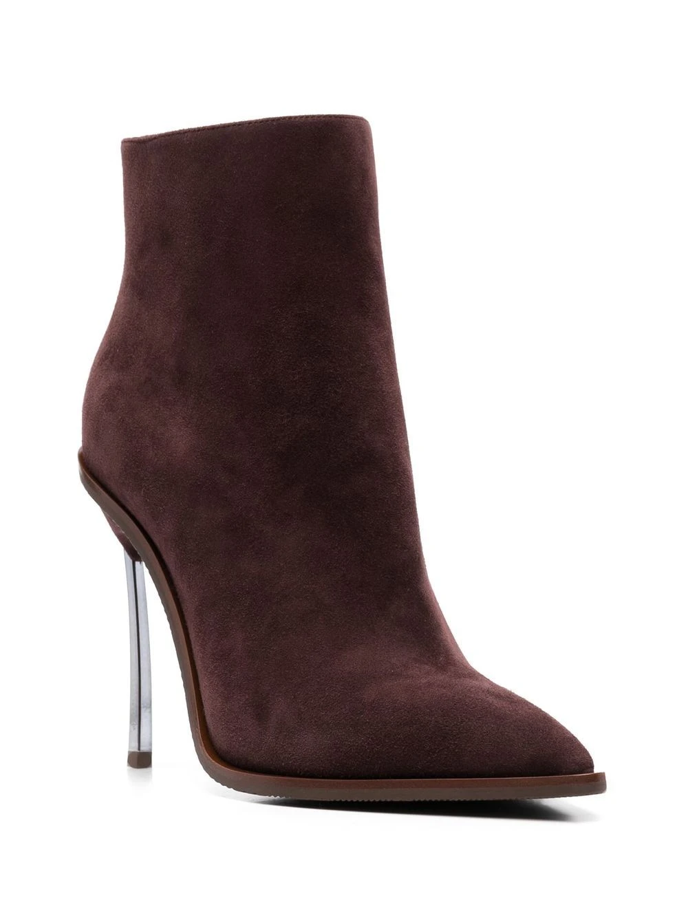 Femme Casadei Bottes En Daim à Bout Pointu 4 Femme Casadei Bottes En Daim à Bout Pointu – Image 2