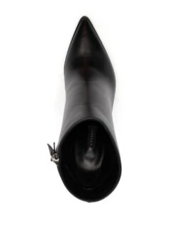 Femme Casadei Bottes En Cuir à Bout Pointu 9 Femme Casadei Bottes En Cuir à Bout Pointu -Salvatore Ferragauio Magasin 18516928 40046855 1000