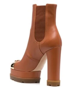 Femme Casadei Bottes à Bout Contrastant 8 Femme Casadei Bottes à Bout Contrastant -Salvatore Ferragauio Magasin 18516940 40130863 1000