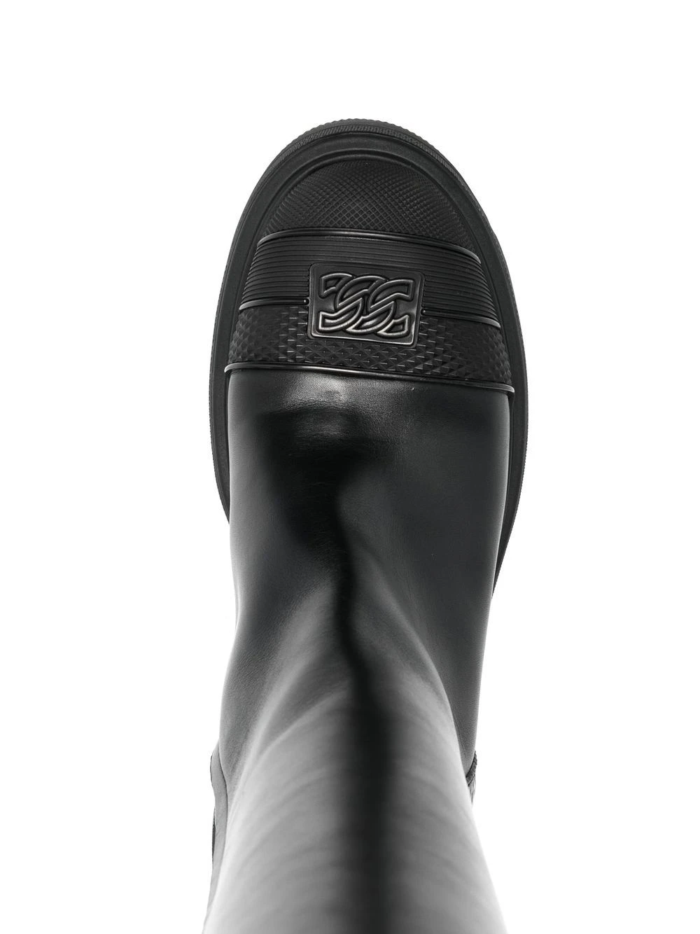 Femme Casadei Bottes En Cuir De Veau 6 Femme Casadei Bottes En Cuir De Veau – Image 4