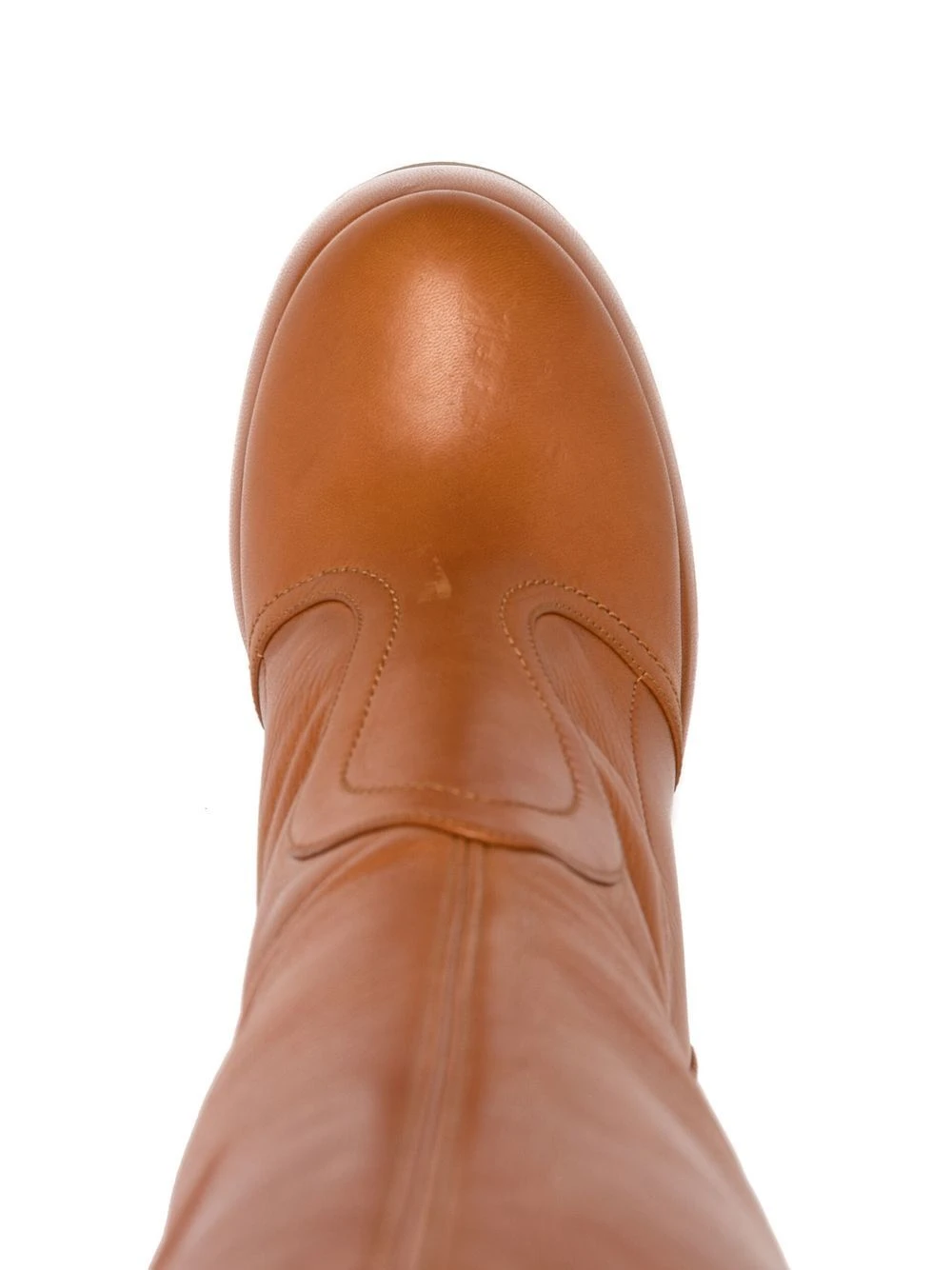 Femme Casadei Bottes En Cuir à Plateforme 6 Femme Casadei Bottes En Cuir à Plateforme – Image 4