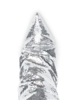 Femme Casadei Bottes En Cuir à Sequins 7 Femme Casadei Bottes En Cuir à Sequins -Salvatore Ferragauio Magasin 18517720 40401216 1000