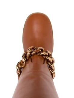 Femme Casadei Bottes à Détail De Chaîne Oversize -Salvatore Ferragauio Magasin 18517749 40268535 1000