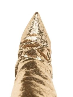 Femme Casadei Bottes En Cuir à Sequins 9 Femme Casadei Bottes En Cuir à Sequins -Salvatore Ferragauio Magasin 18518566 40413259 1000