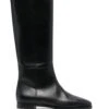 Femme Fabiana Filippi Bottes En Cuir -Salvatore Ferragauio Magasin 18524738 41663611 1000
