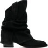 Femme Nº21 Bottes à Design Froncé 45 Mm -Salvatore Ferragauio Magasin 18525034 40980698 1000