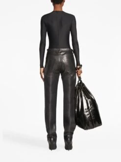 Femme Balenciaga Bottes Waders Pantashoes 110mm En Cuir -Salvatore Ferragauio Magasin 18540644 50774012 1000