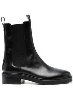 Femme Aeyde Bottes Simone En Cuir