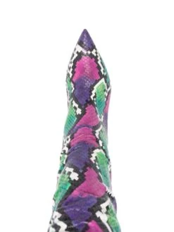 Femme The Attico Bottes En Cuir à Effet Peau De Serpent 9 Femme The Attico Bottes En Cuir à Effet Peau De Serpent -Salvatore Ferragauio Magasin 18552105 40074095 1000