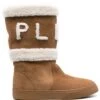 Femme Philipp Plein Bottes En Daim à Doublure Lainée -Salvatore Ferragauio Magasin 18559811 40991162 1000