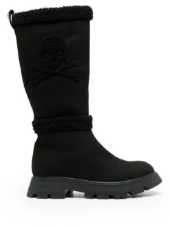 Femme Philipp Plein Bottes Skull Bones