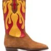 Femme Palm Angels Bottes D'inspiration Western En Cuir De Veau 2 Femme Palm Angels Bottes D'inspiration Western En Cuir De Veau -Salvatore Ferragauio Magasin 18569905 42432088 1000