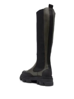 Femme GANNI Bottes En Cuir à Plateforme 8 Femme GANNI Bottes En Cuir à Plateforme -Salvatore Ferragauio Magasin 18574416 40083794 1000