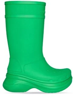 Homme Balenciaga X Crocs Bottes En Caoutchouc