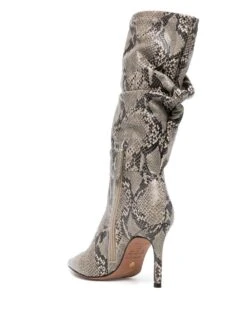 Femme Vicenza Bottes En Cuir à Effet Peau De Serpent 8 Femme Vicenza Bottes En Cuir à Effet Peau De Serpent -Salvatore Ferragauio Magasin 18597349 40276884 1000