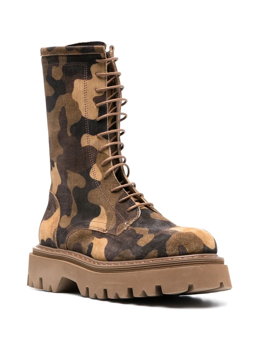 Femme Casadei Bottes à Motif Camouflage 4 Femme Casadei Bottes à Motif Camouflage – Image 2