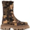 Femme Casadei Bottes à Motif Camouflage 1 Femme Casadei Bottes à Motif Camouflage -Salvatore Ferragauio Magasin 18604251 41863768 1000