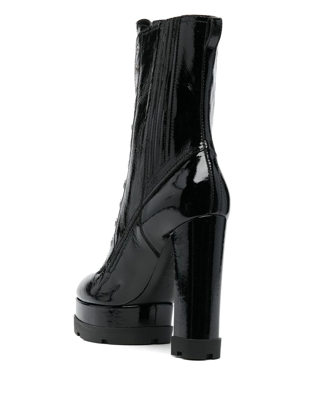 Femme Casadei Bottes Nancy Zippées à Plateforme 5 Femme Casadei Bottes Nancy Zippées à Plateforme – Image 3