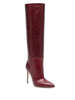 Femme Paris Texas Bottes à Effet Peau De Lézard 105 Mm -Salvatore Ferragauio Magasin 18626213 40234791 1000