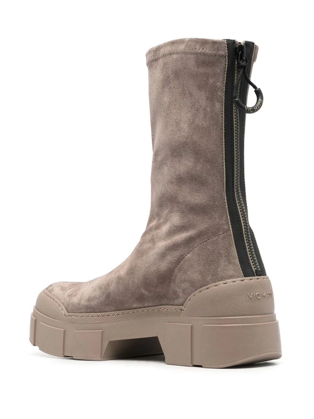 Vic Matié Femme Vic Matie Bottes Zippées En Daim 5 Vic Matié Femme Vic Matie Bottes Zippées En Daim – Image 3