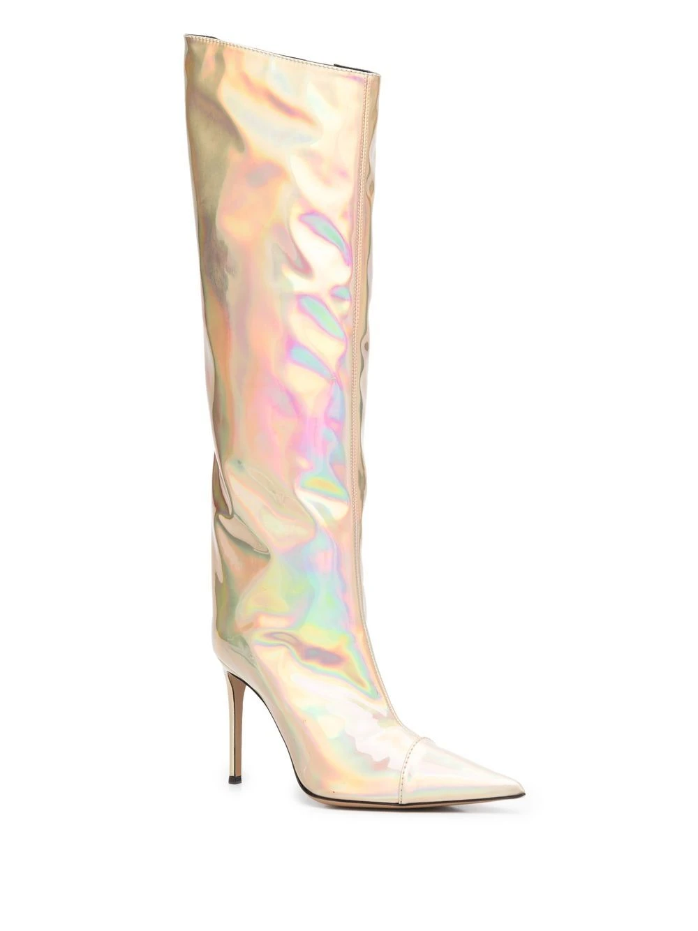 Femme Alexandre Vauthier Bottes à Effet Holographique 100 Mm 4 Femme Alexandre Vauthier Bottes à Effet Holographique 100 Mm – Image 2