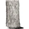 Femme Dolce & Gabbana Bottes En Fourrure Artificielle