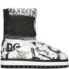 Femme Dolce & Gabbana Bottes Matelassées à Imprimé Taches De Peinture -Salvatore Ferragauio Magasin 18665569 40748824 1000
