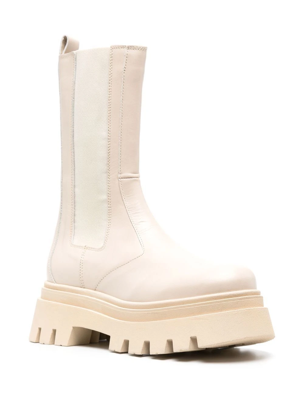 Femme ALOHAS Bottes En Cuir à Semelle épaisse 55 Mm 4 Femme ALOHAS Bottes En Cuir à Semelle épaisse 55 Mm – Image 2