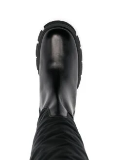 Femme Love Moschino Bottes à Plaque Logo -Salvatore Ferragauio Magasin 18673838 42327748 1000