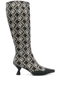 Femme Marine Serre Bottes Moon Diamant 80 Mm