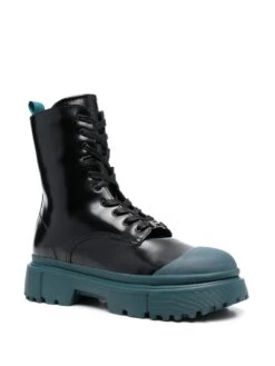 Femme Hogan Bottes à Semelle Contrastante -Salvatore Ferragauio Magasin 18690602 40669661 1000