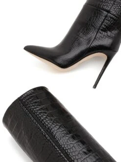 Femme Paris Texas Bottes 105 Mm à Effet Peau De Crocodile -Salvatore Ferragauio Magasin 18709609 42539245 1000