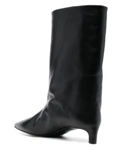 Femme Jil Sander Bottes En Cuir à Bout Pointu -Salvatore Ferragauio Magasin 18710476 40460324 1000