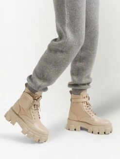 Femme Prada Bottes Monolith -Salvatore Ferragauio Magasin 18732569 40848288 1000