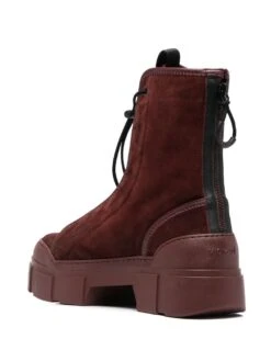 Vic Matié Femme Vic Matie Bottes En Daim à Lacets 40 Mm -Salvatore Ferragauio Magasin 18733901 40575021 1000